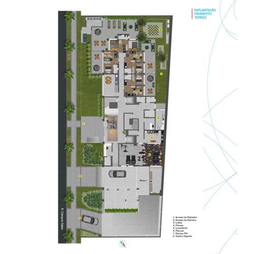 Planta de Implantação