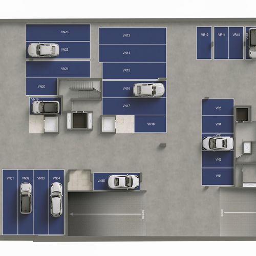 Implantação Subsolo 1