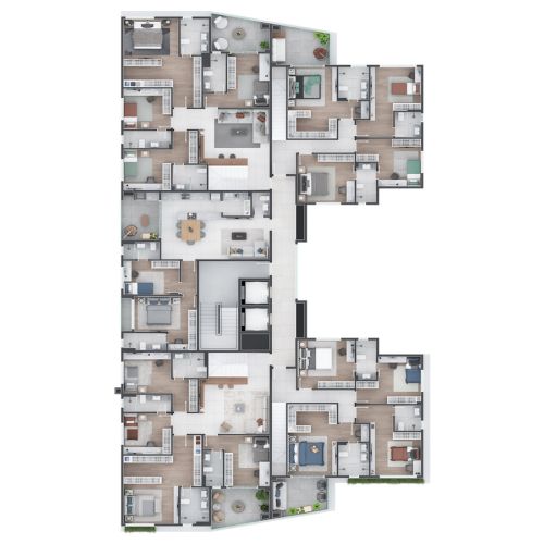 Implantação Cobertura Inferior