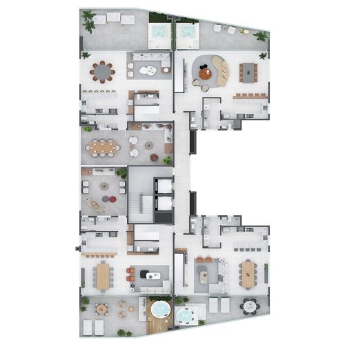 Implantação Cobertura Superior