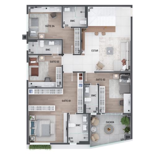 Cobertura 905 Inferior